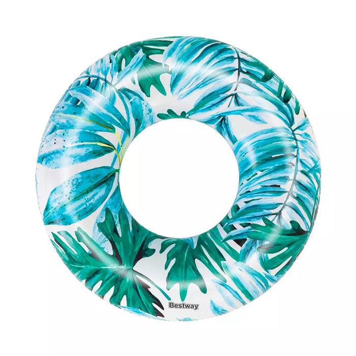 47” Tropical Palms Swim Ring