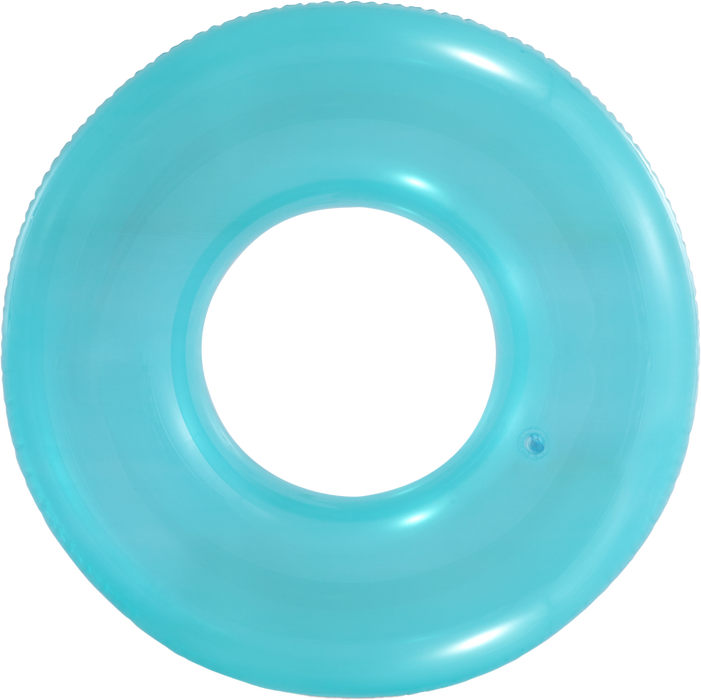 Bright and Clear: Transparent Colorful Inflatable Pool Floats