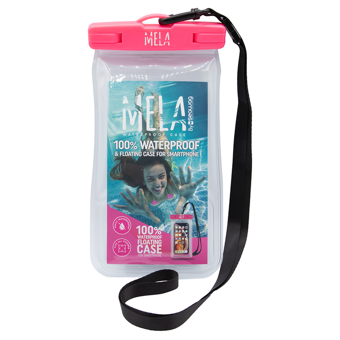 Seawag Waterproof Case For Smartphone Black/Pink