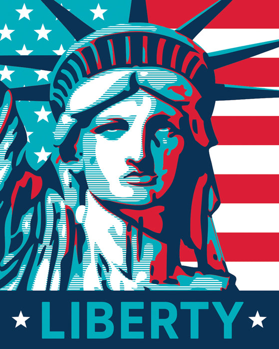Lady Liberty Towel for 2