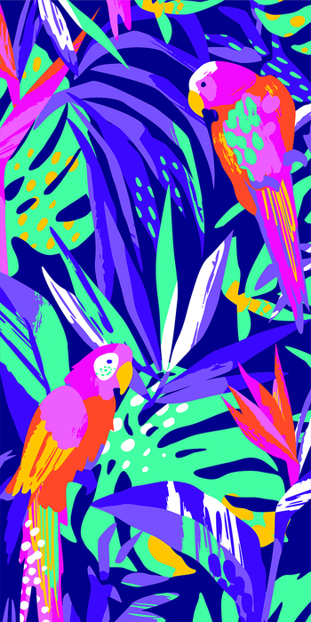 Parrots Towel