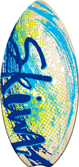Bluewater Beach 41 Inch Wood Skimboard (4 Styles) | Beginner to Intermediate Skim Boards