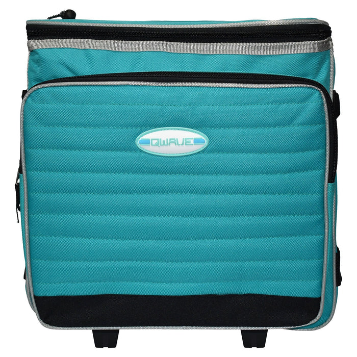 Qwave Insulated 60 Can Cooler On Wheels.